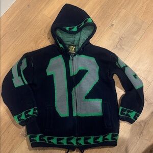 Women's Seahawks Hooded Sweater with 12th man